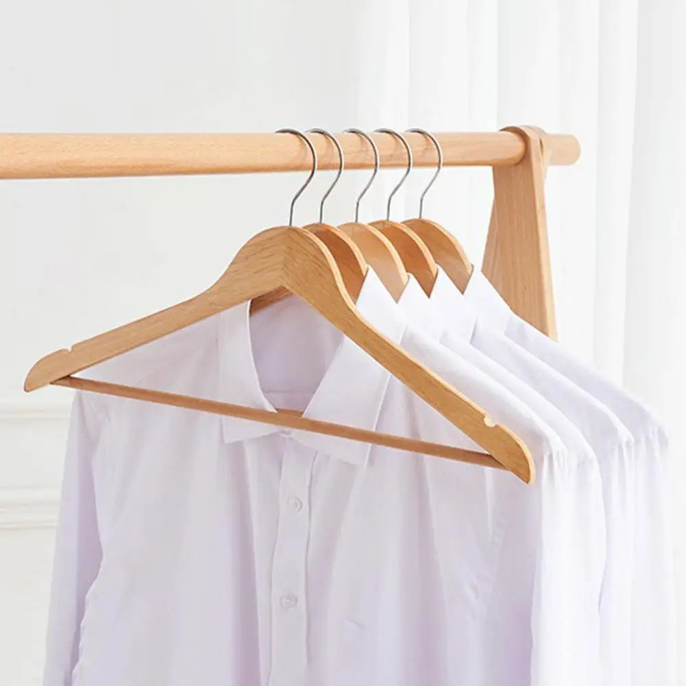 Pack of 3 Wooden Clothes Hangers – Premium Quality
