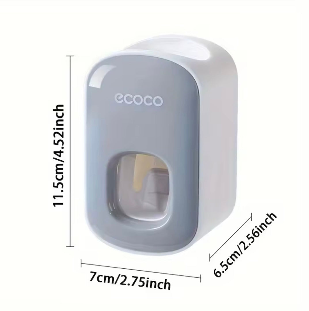 Automatic Wall Mounted Toothpaste Dispenser – Ecoco Hands-Free Toothpaste Squeezer for Bathroom