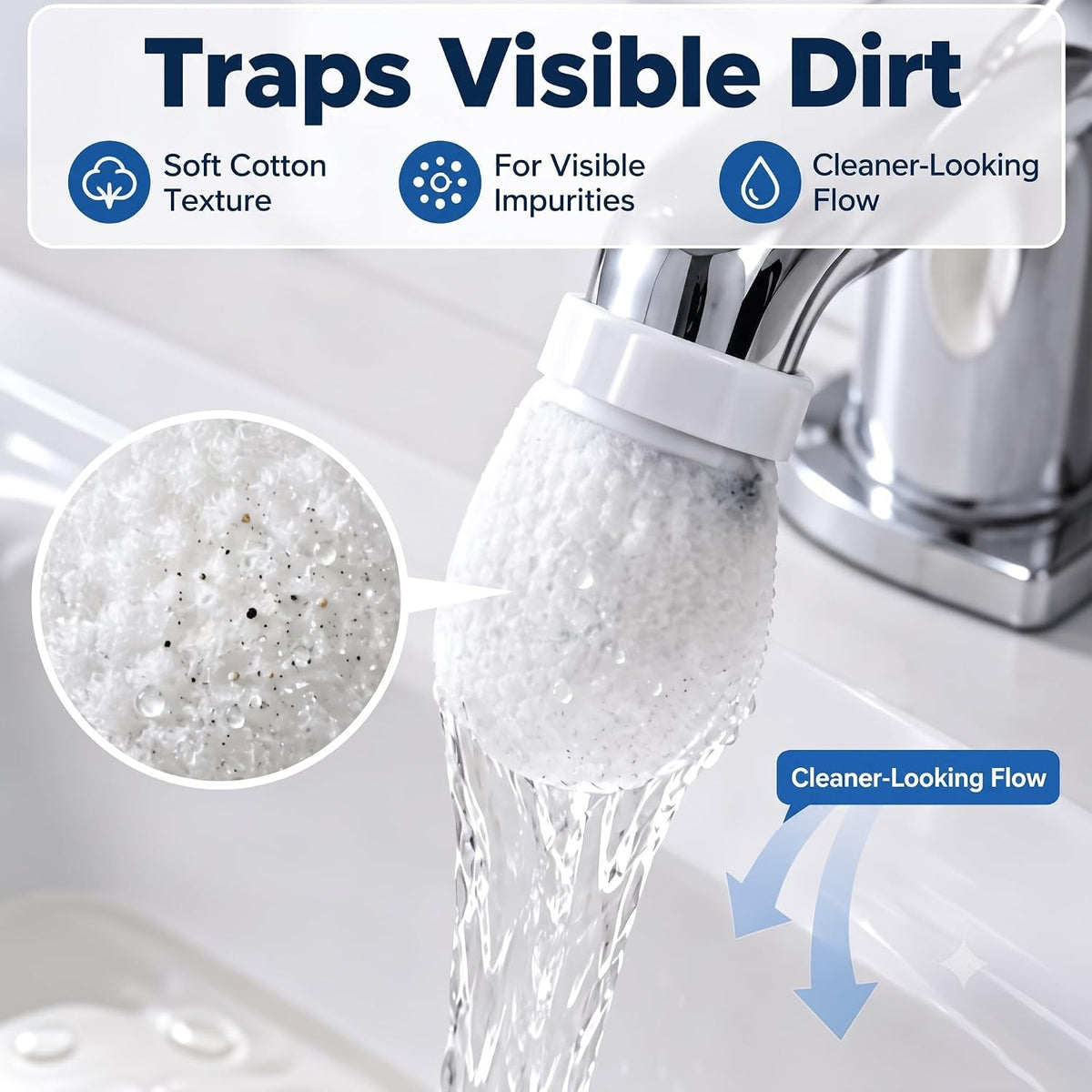 Universal Tap Water Filter Cotton Bags
