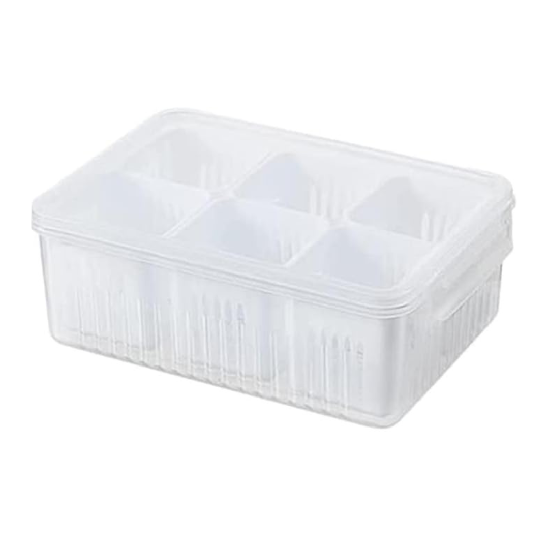 Vegetable & Fruit Storage Box With Lid