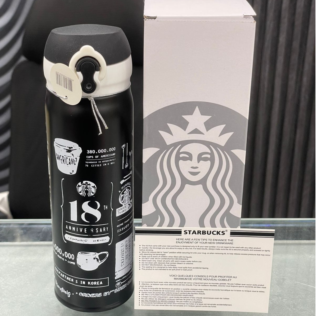 SB Insulated Tumbler - Black - 420ml