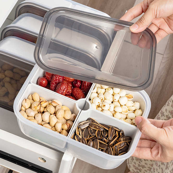 4 Compartment Multipurose Storage Box