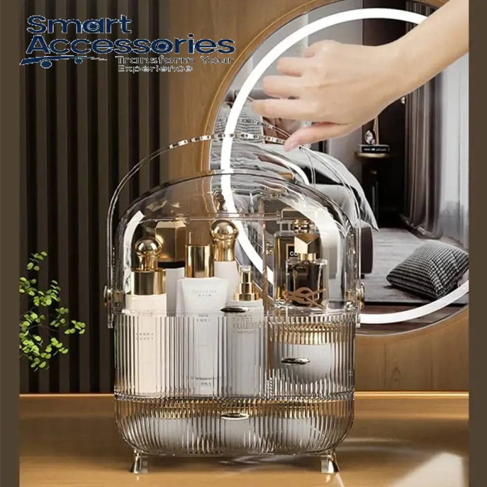 Acrylic Crystal Makeup Organizer
