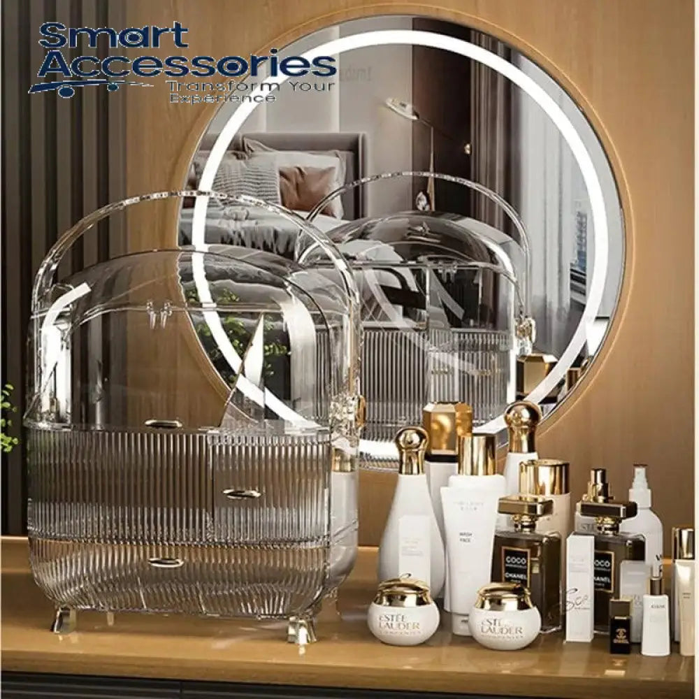 Acrylic Crystal Makeup Organizer