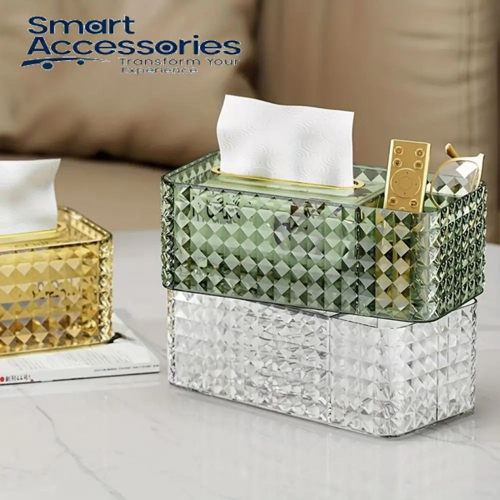 Acrylic Desktop Tissue Box