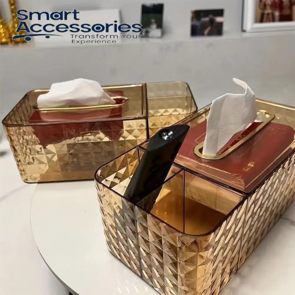 Acrylic Desktop Tissue Box