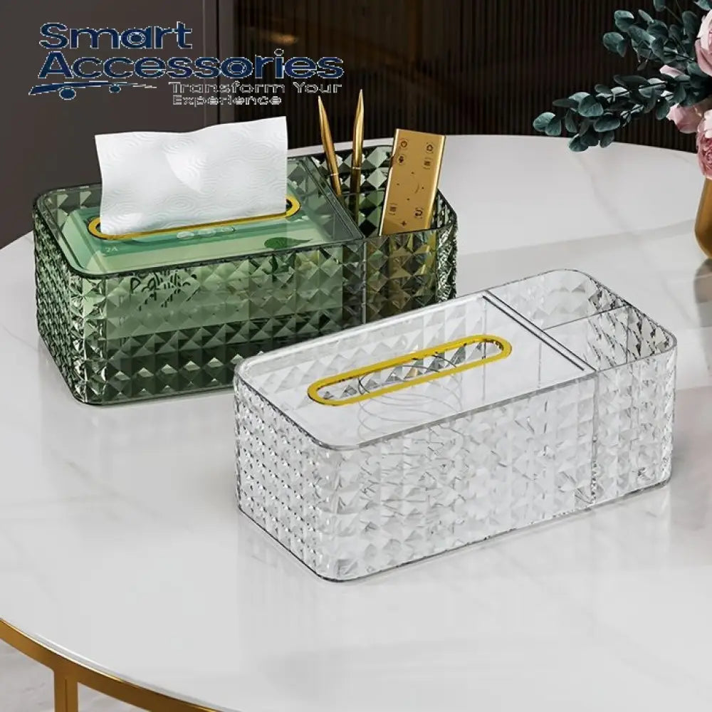 Acrylic Desktop Tissue Box