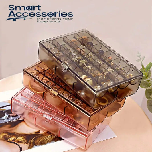 Acrylic Jewellery Box Double Layer
