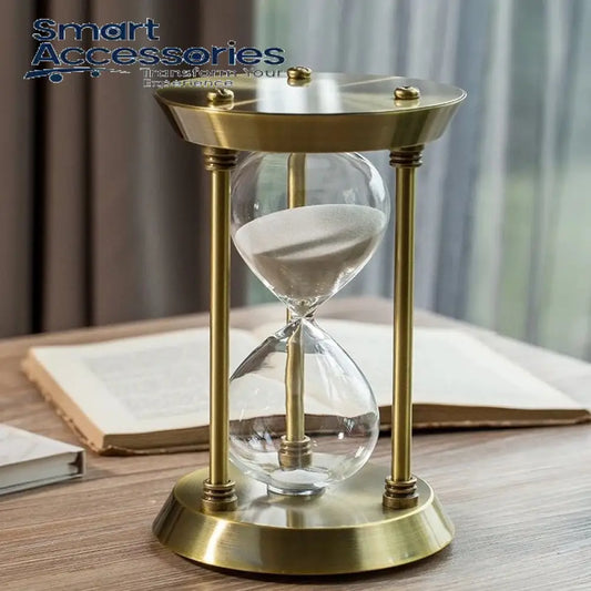 Antique Metal Sand Timer