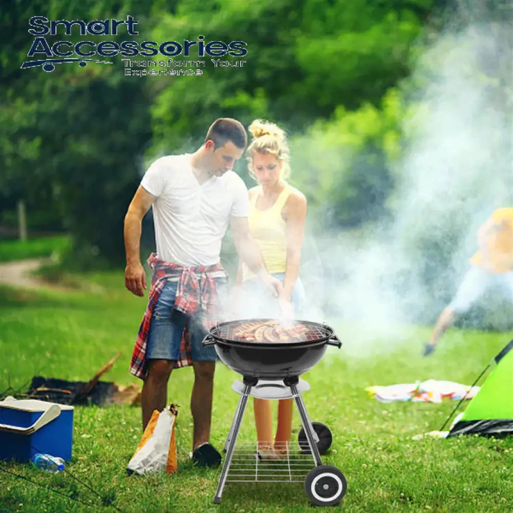 Apple Charcoal Stove Bbq Grill (18 Inch)