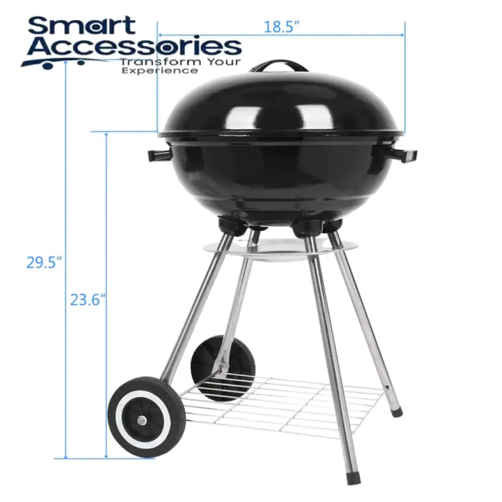 Apple Charcoal Stove Bbq Grill (18 Inch)