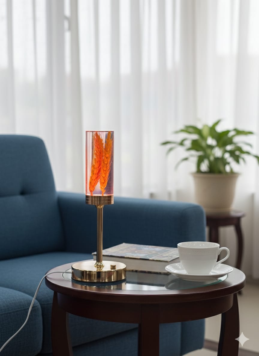 Rechargeable Flower Lamp – Romantic LED Night Light for Home Décor