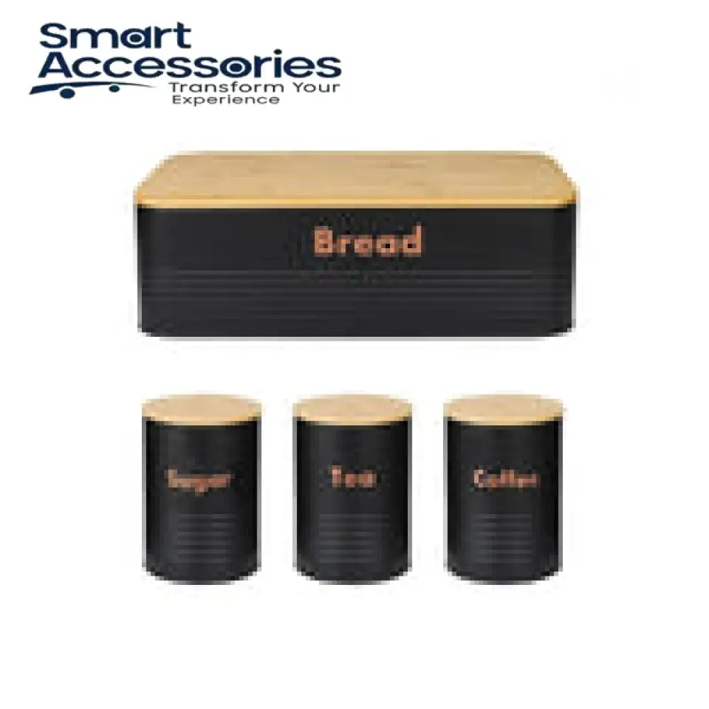 Bread Box Container For Cookies Set Of 4