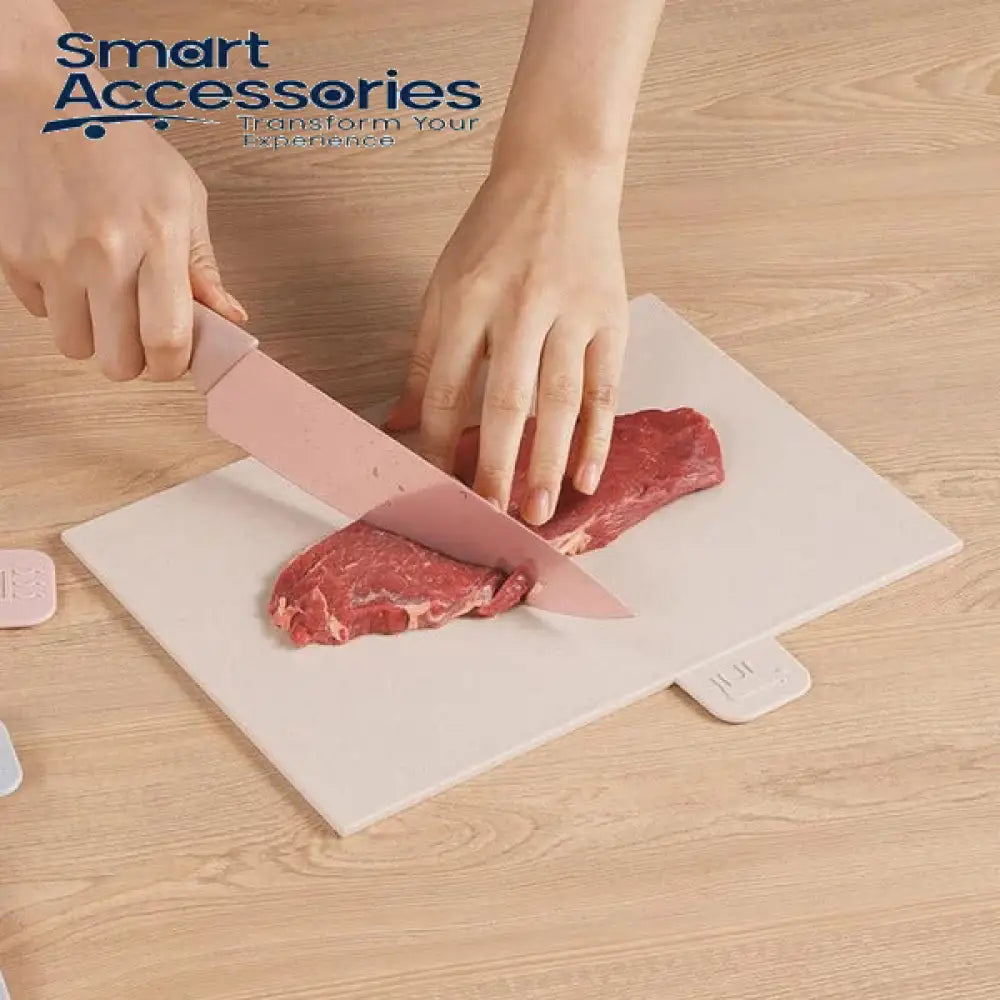 Chopping Board Set 4 Pcs With Stand