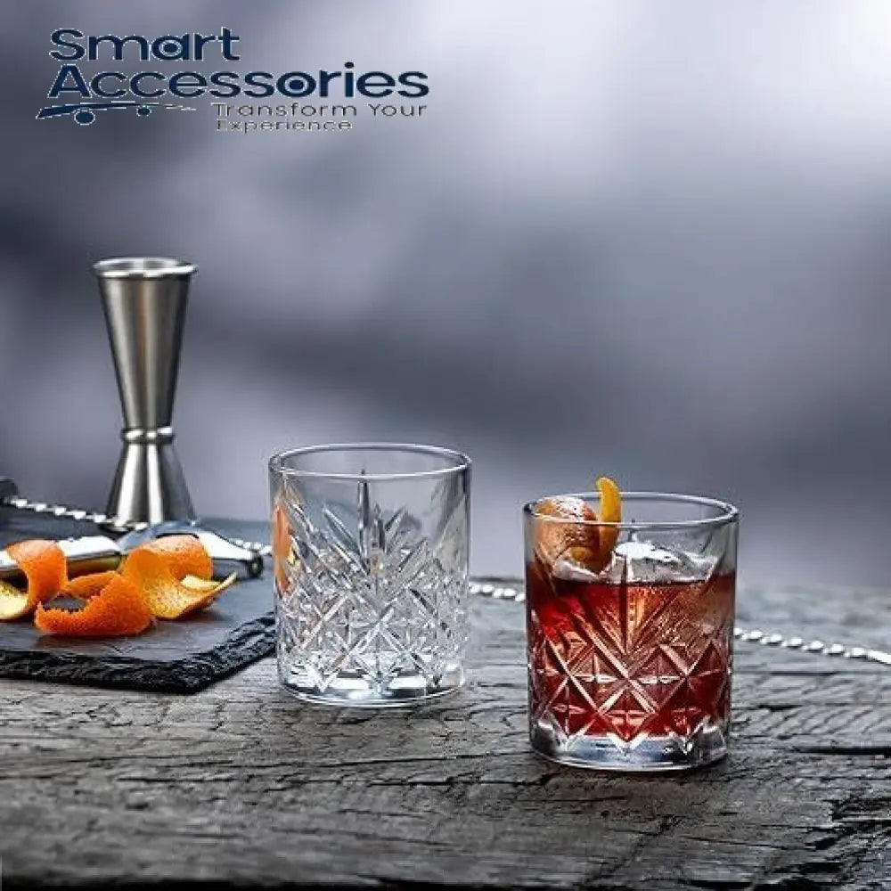 Crystal Glasses Set Of 6 Rocks