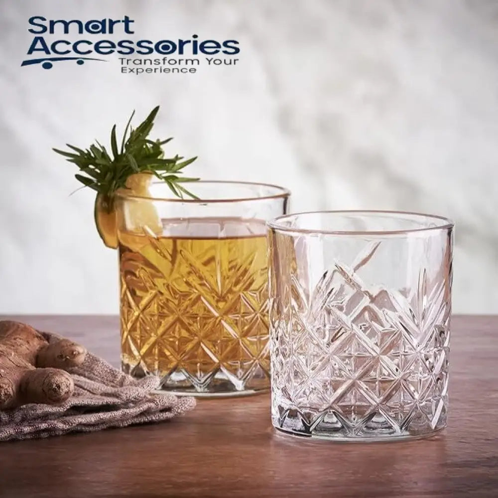 Crystal Glasses Set Of 6 Rocks