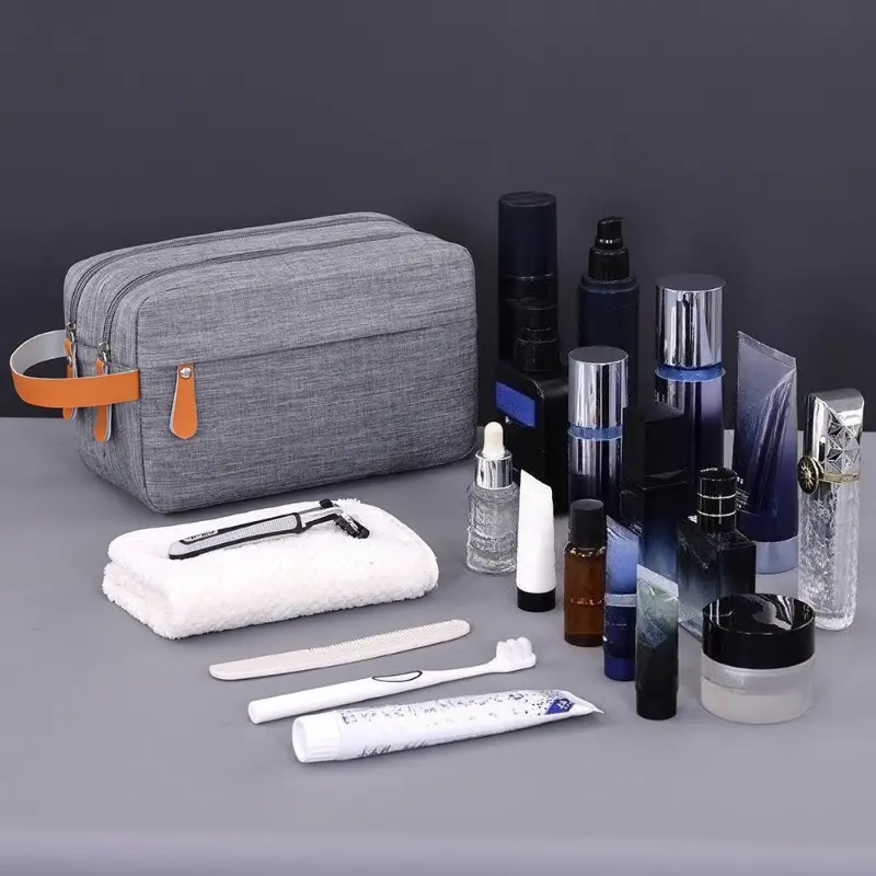 Dual Pocket Travel Toiletry Bag