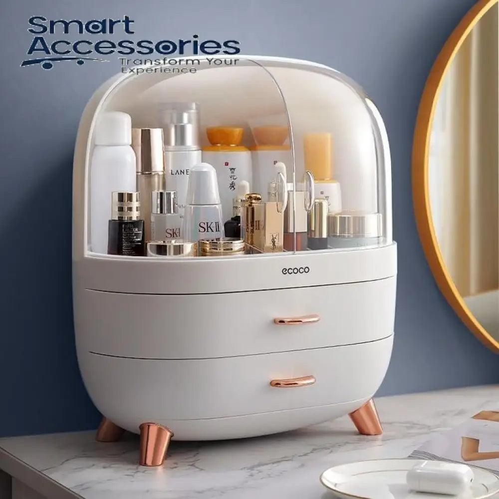 Ecoco Multi Compartments Cosmetic Organizer