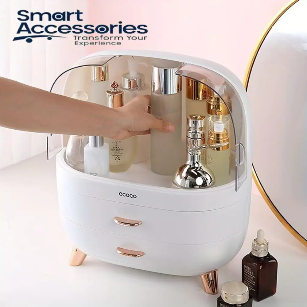 Ecoco Multi Compartments Cosmetic Organizer
