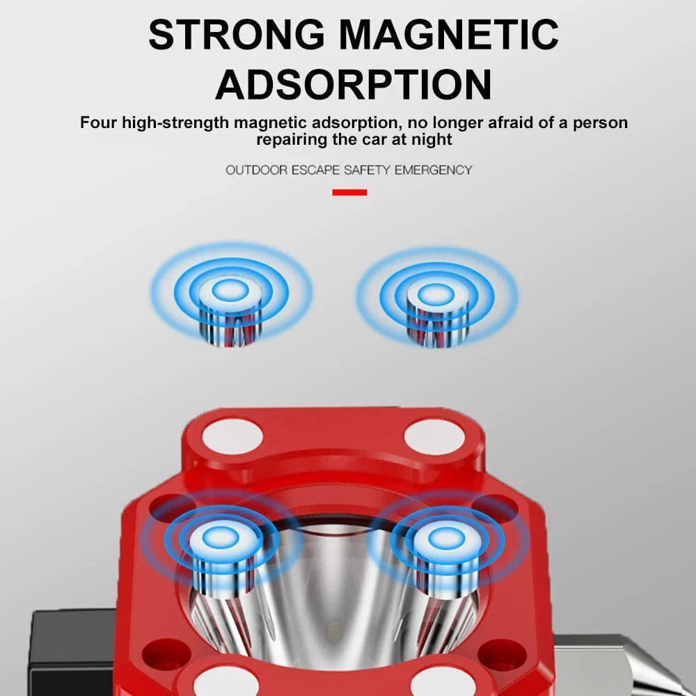Led rechargeable hammer torch light