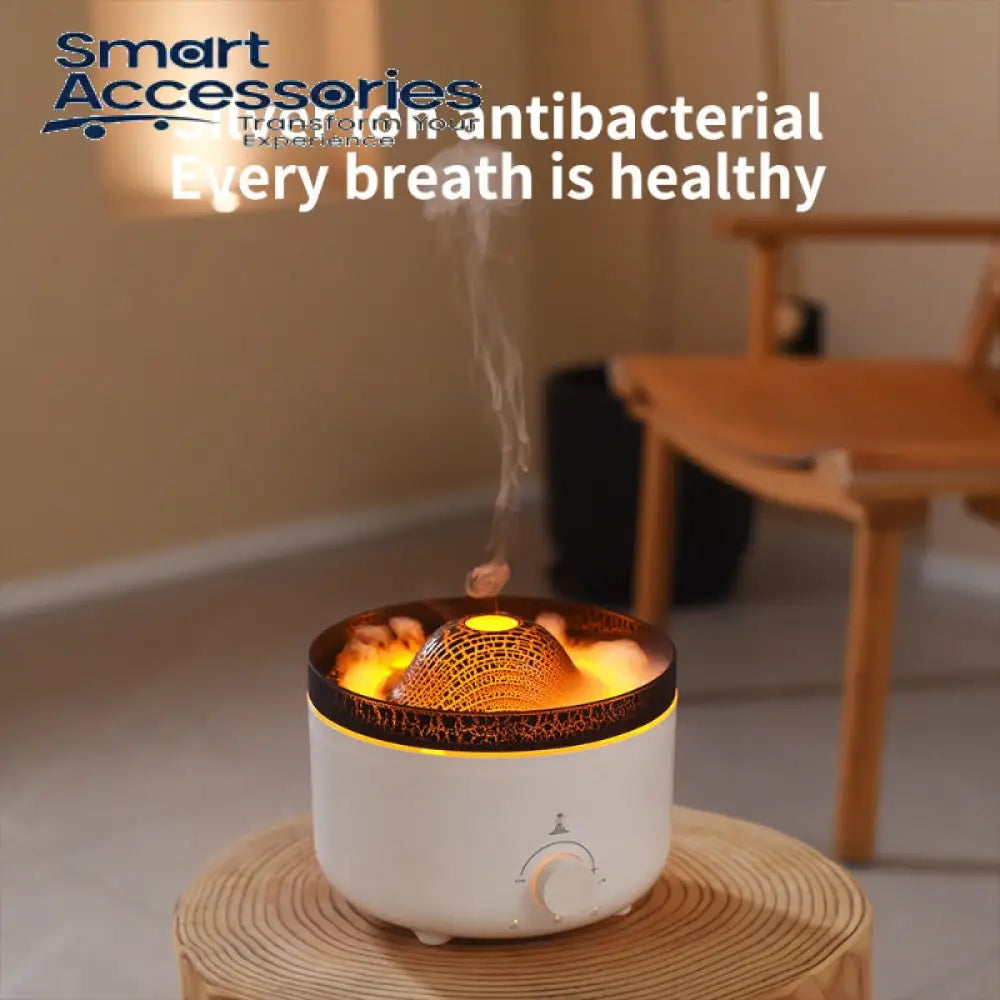 Flame Volcano Aromatherapy Diffuser For Essential Oils