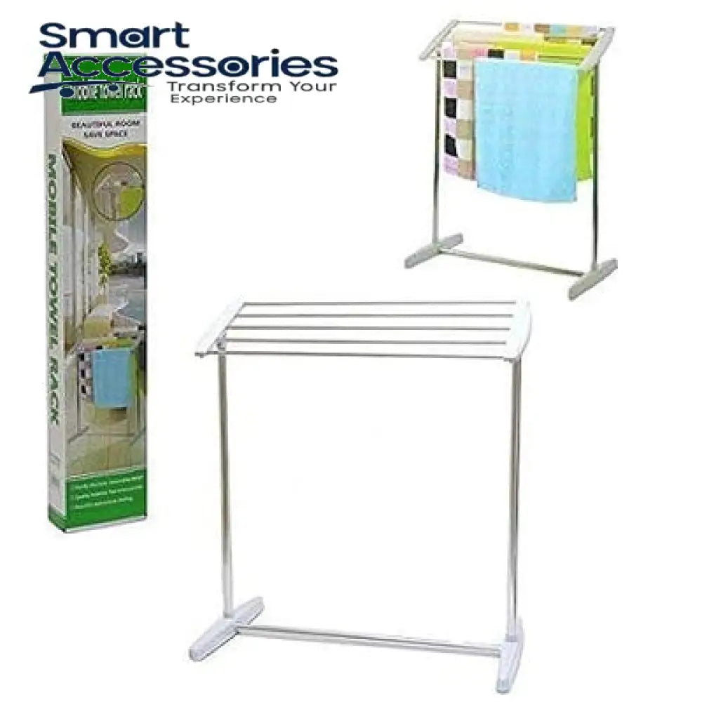 Floor Standing Cloth Drying Rack Holder 2.3 X 2 Foot