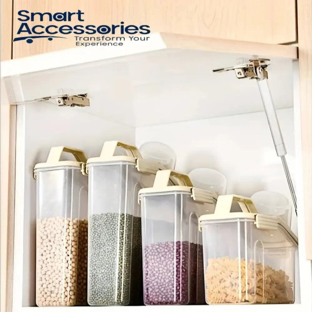 Kitchen Sealed Food Container Transparent Grain Storage Tank