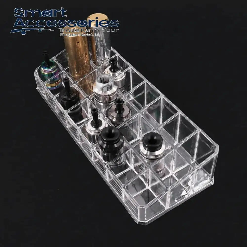 Large-Capacity Lipstick Storage Box Transparent Desktop