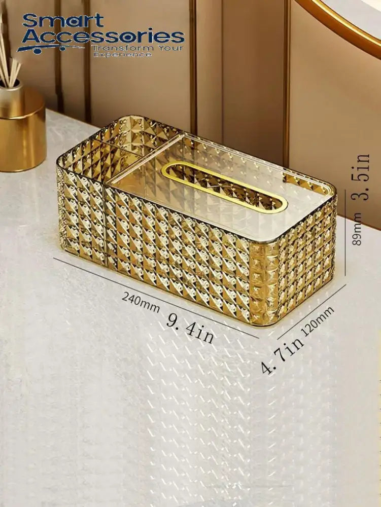 Luxor Diamond Pattern Tissue Box