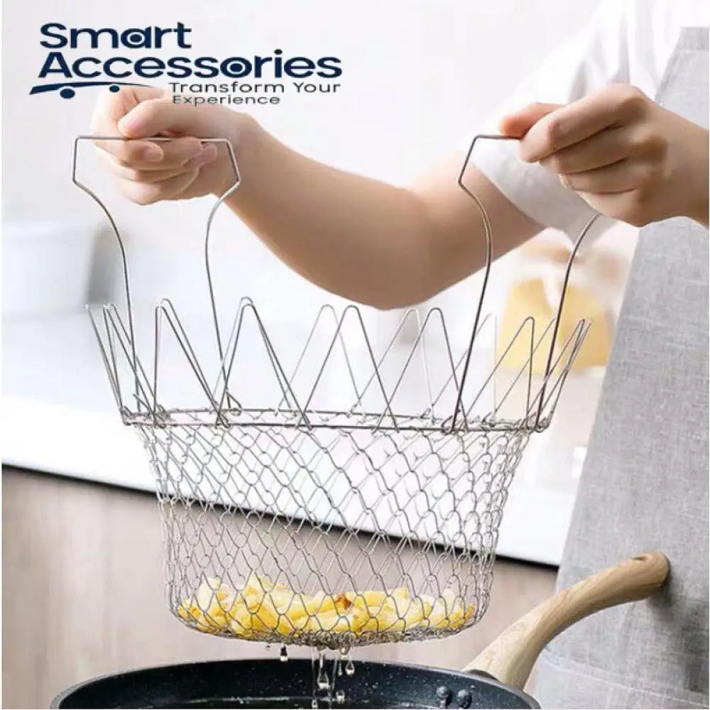 Magic Collapsible Drain Basket Kitchen Accessories