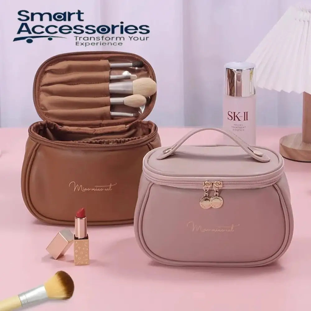 Makeup Bag Portable Cosmetic Large Capacity Travel Organizer