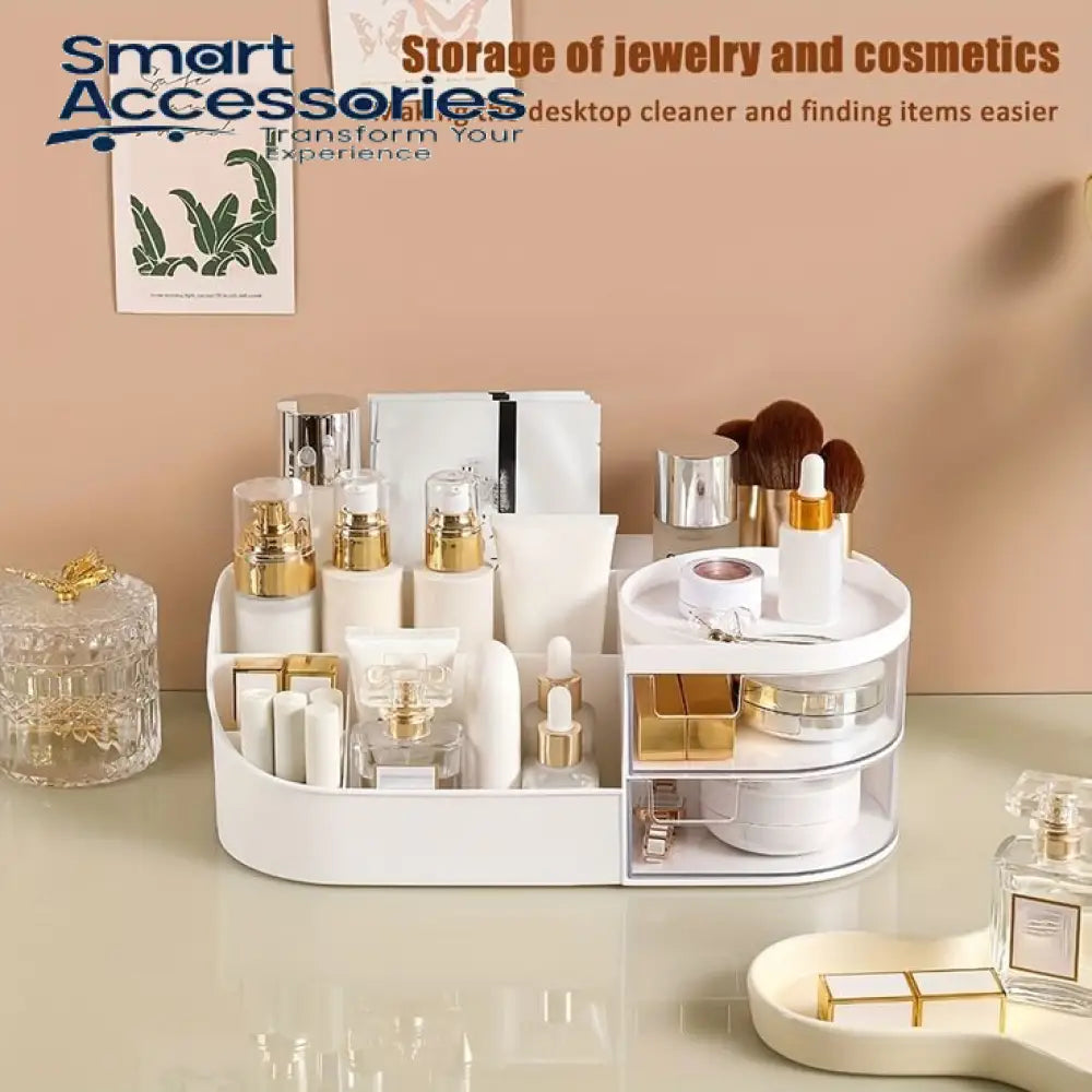 Makeup Storage Organizer With Drawer