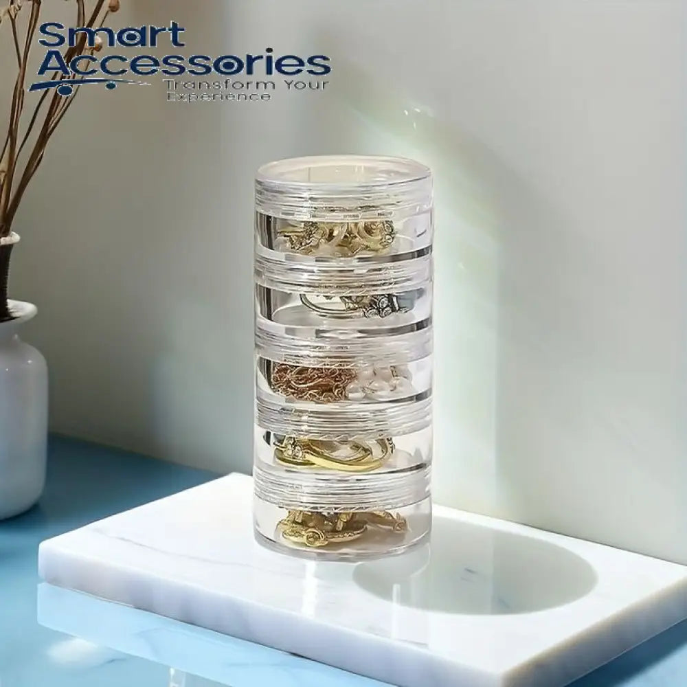 Multi Layer Mini Jewelery Box(5 Layer) Pack Of 1