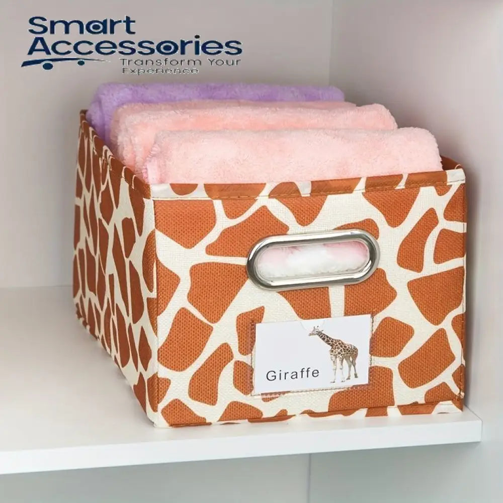 Multifunctional Animal Pattern Cloth Storage Box