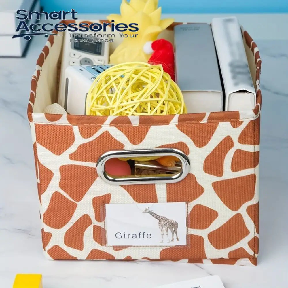 Multifunctional Animal Pattern Cloth Storage Box