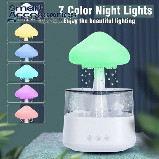 Mushroom Rain Cloud Humidifier