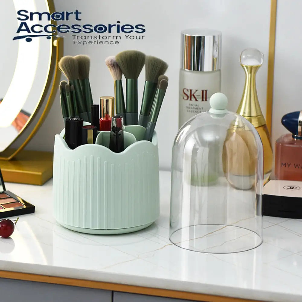 New 360° Rotating Makeup Brush Holder