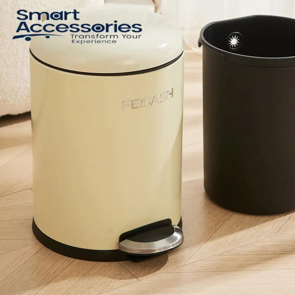 New Luxury Trash Can With Foot Pedal & Lid