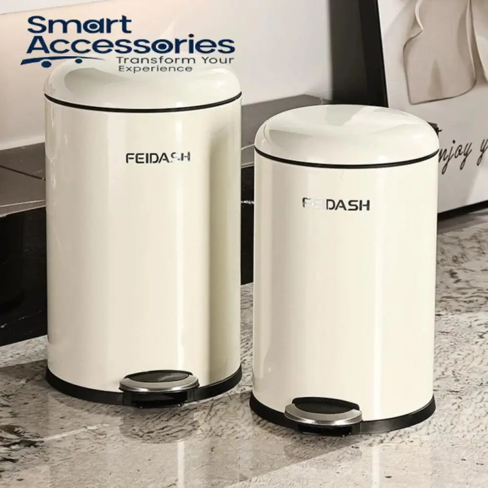New Luxury Trash Can With Foot Pedal & Lid