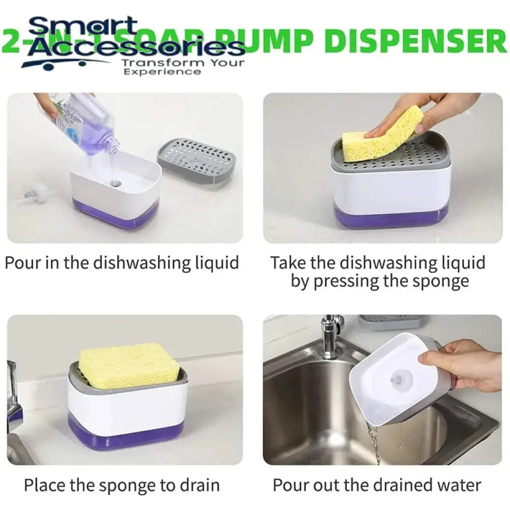 New Soap Dispenser Pump With Sponge