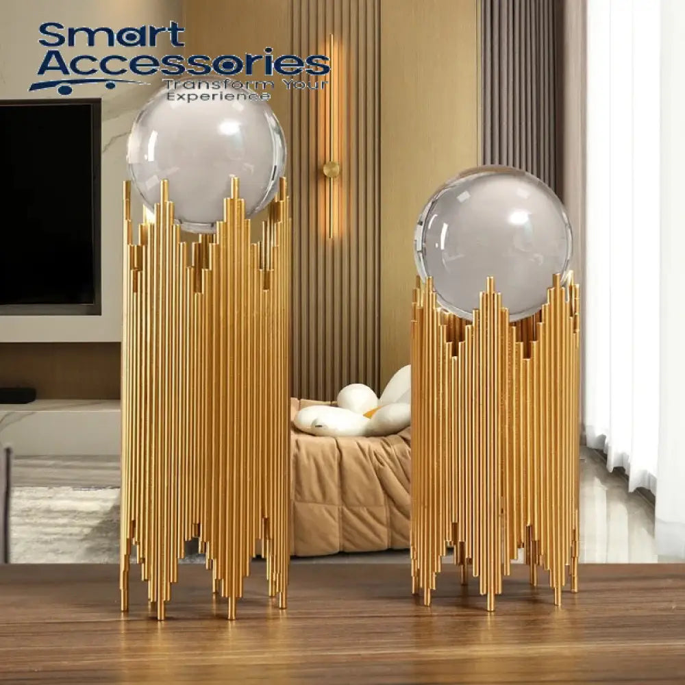 Nordic Simple Metal Abstract Art Ornaments Porch Living Room