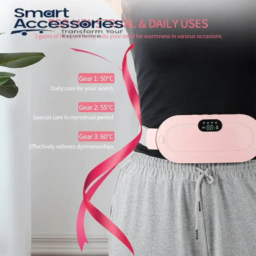 Portable Cramp Massage Heating Belt