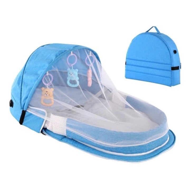 Multipurpose Foldable Baby Bed with Mosquito Net