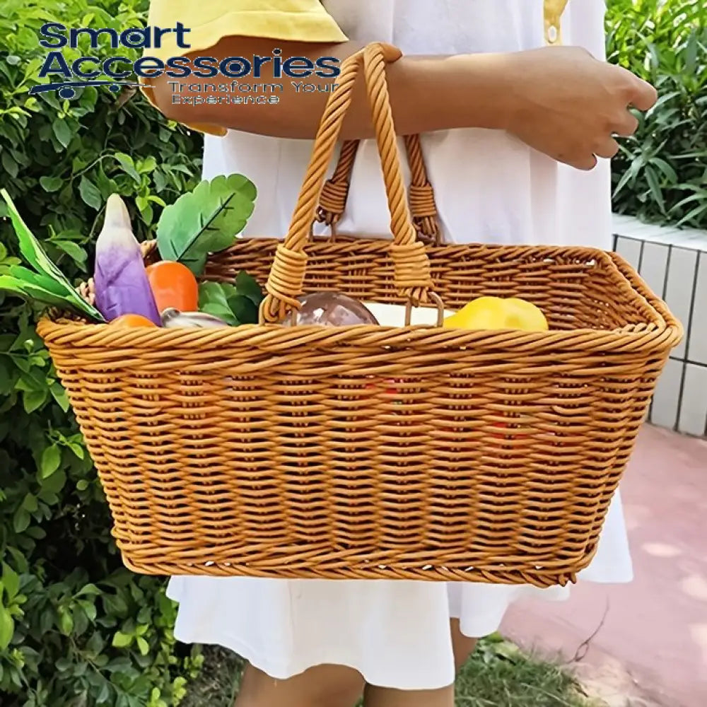 Rattan Storage Basket