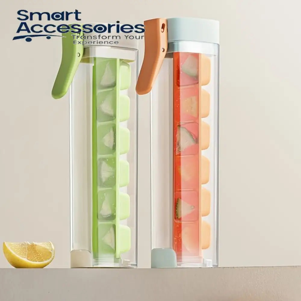 Reusable One Hand Slim Ice Cube Tray