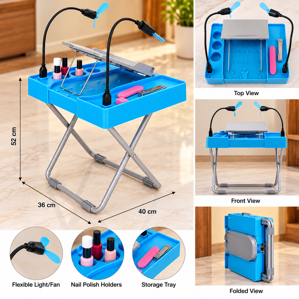 All In One Multipurpose Nail Art Table