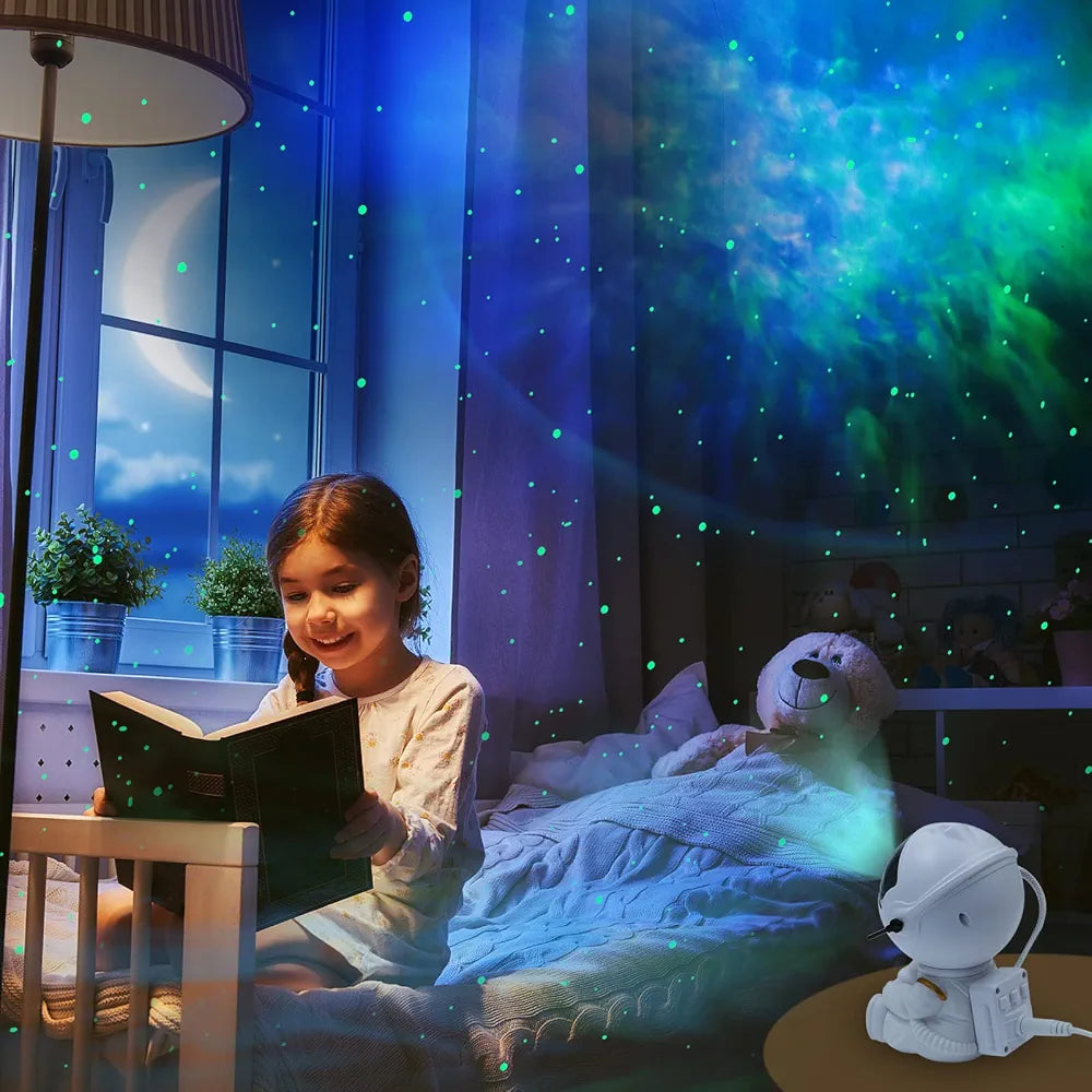 Astronaut Galaxy Projector / Starry Night Light