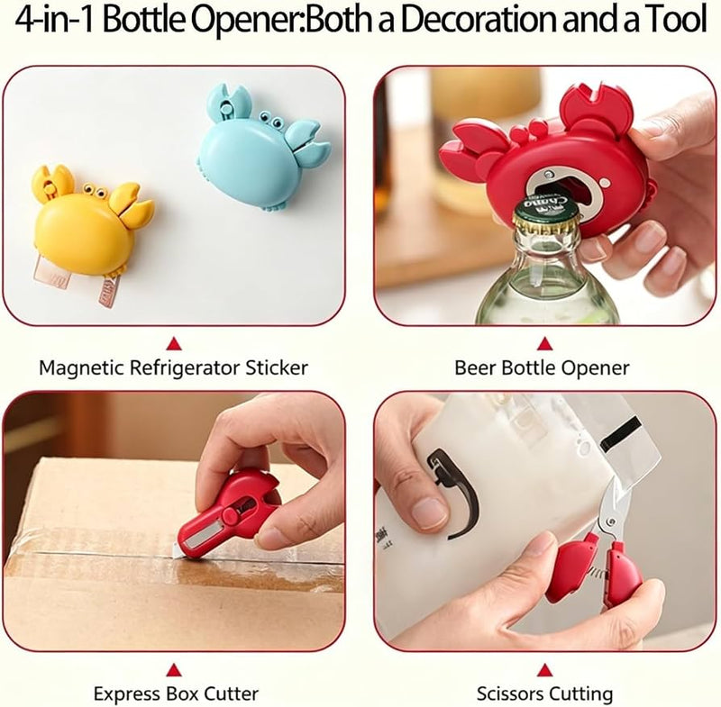 Crab Shaped 4in1 Multifunctional Magnetic Gadget