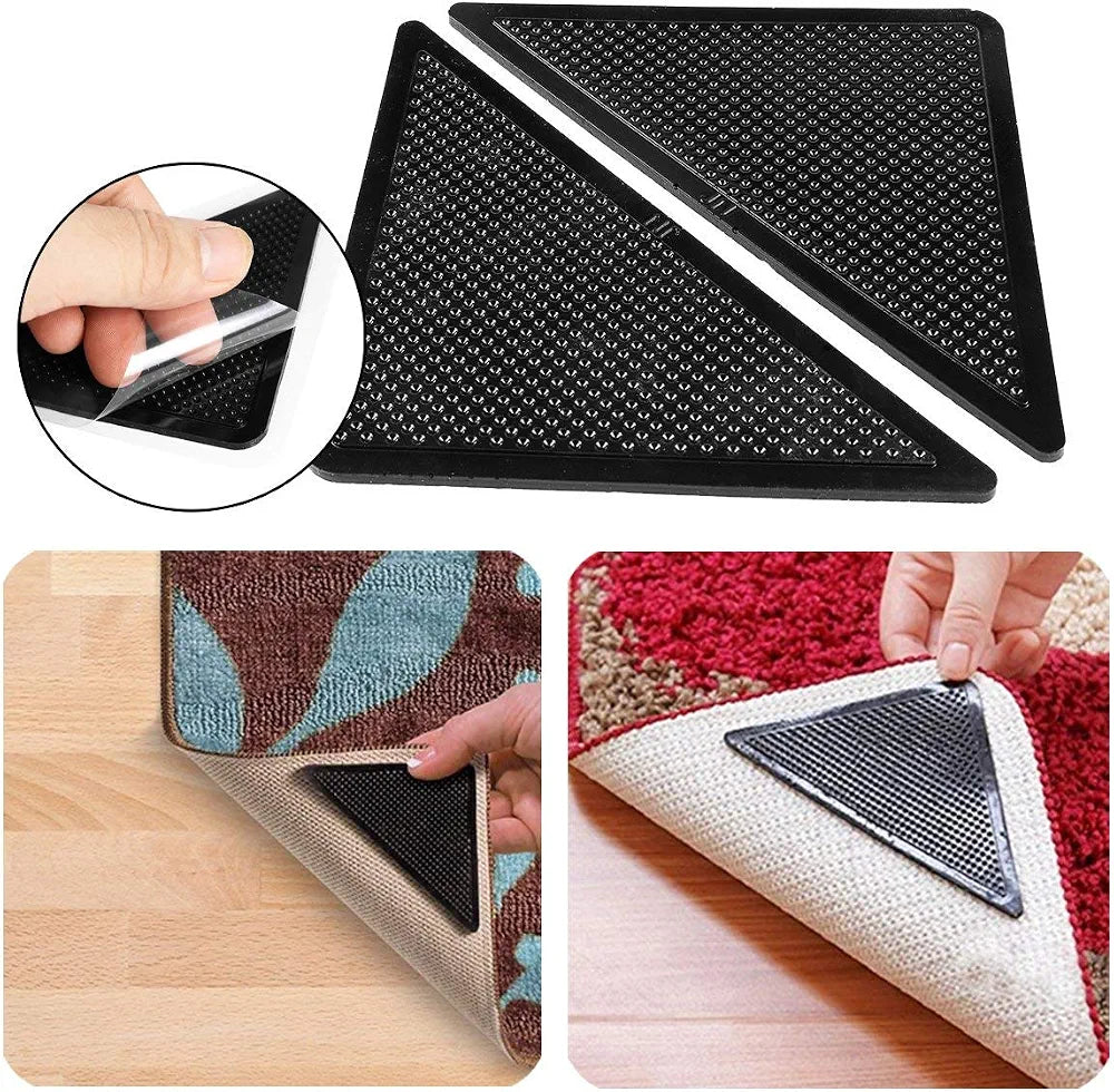 Rug Carpet Mat Grippers Non Slip Anti Skid Washable