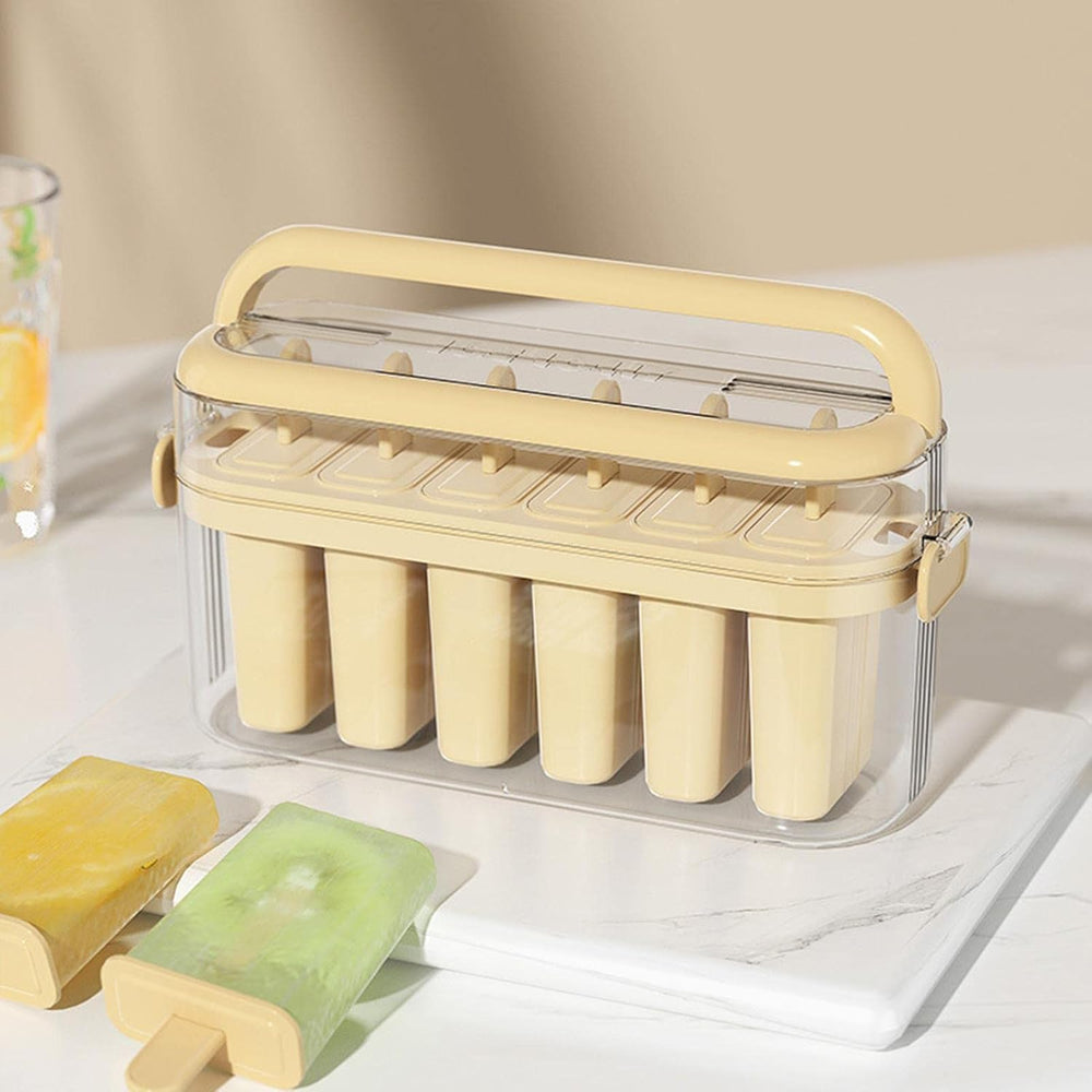 Silicone Popsicle Maker With Storage Box